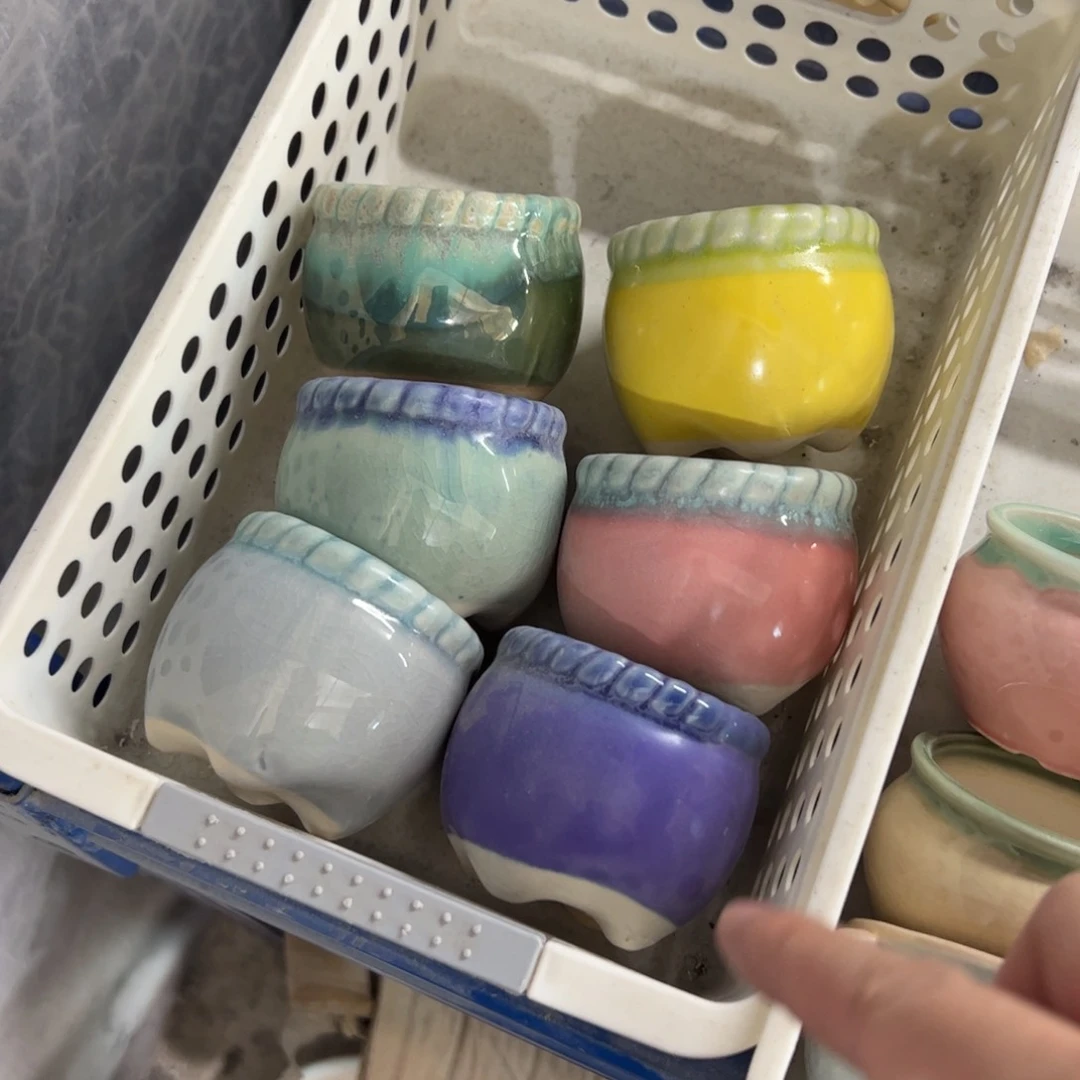 陶瓷多肉小花盆@@1376