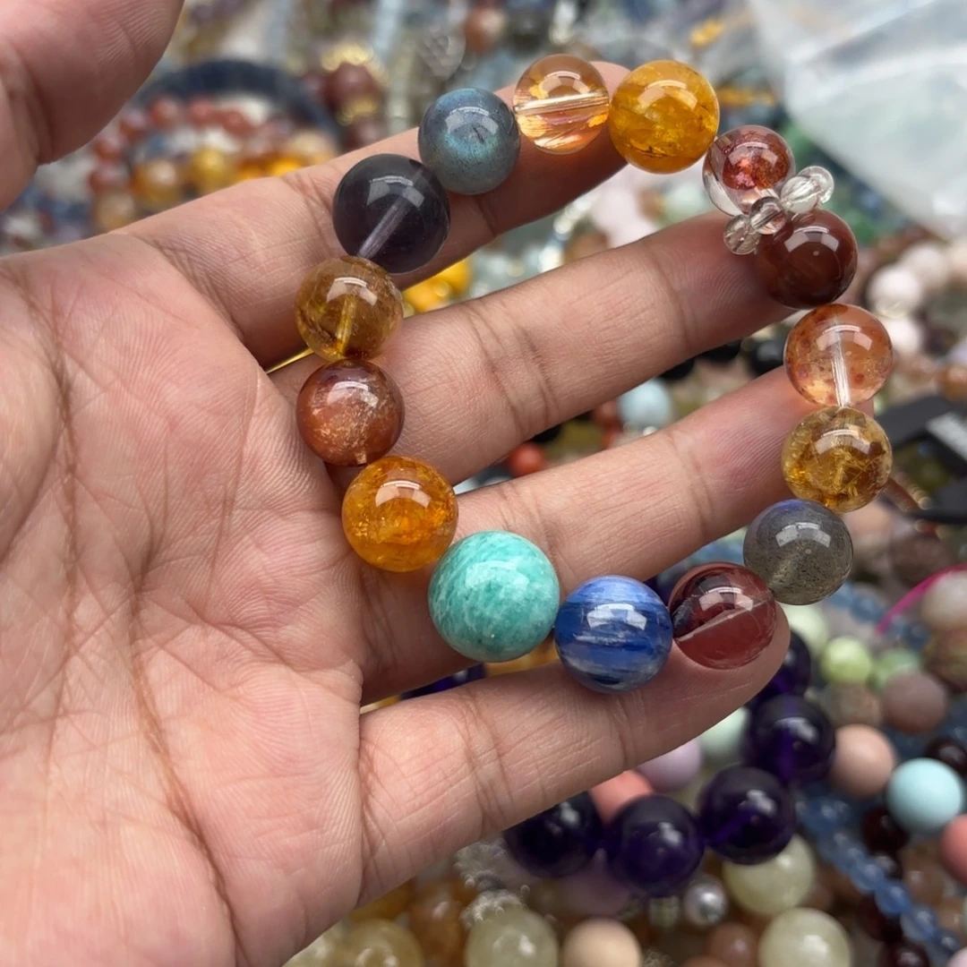 手链水晶银S925镶嵌