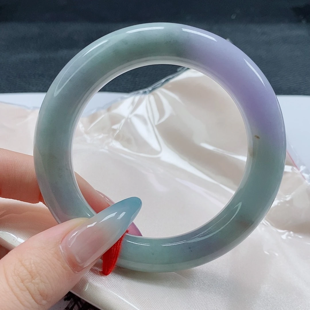【闪购商品】未镶嵌手镯（圆镯）翡翠473号