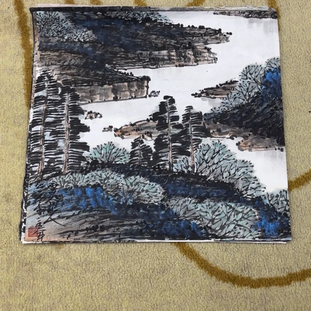 国画雪谷山人小品艺