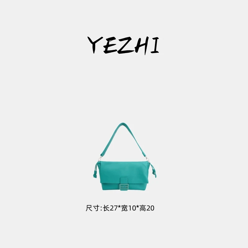 【高货系列】2025年芬老师新款翡翠绿单肩斜跨包Y8909翡翠绿