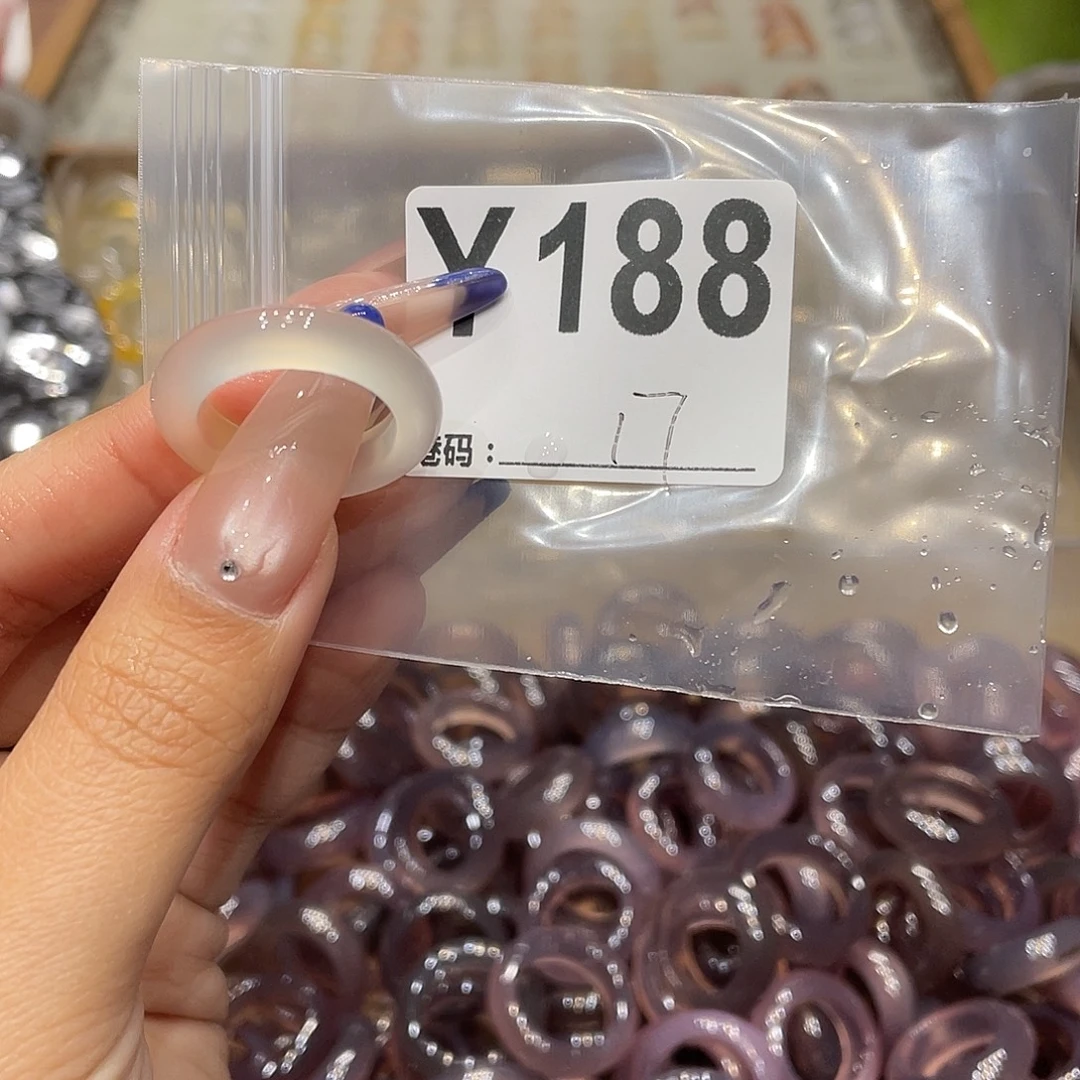 玛瑙/玉髓未镶嵌戒指188