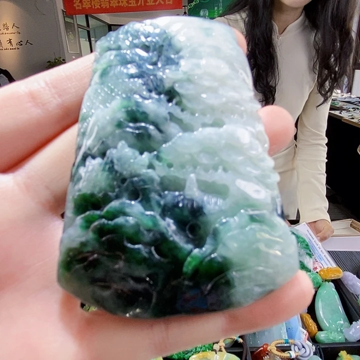 颈饰未镶嵌翡翠翡翠