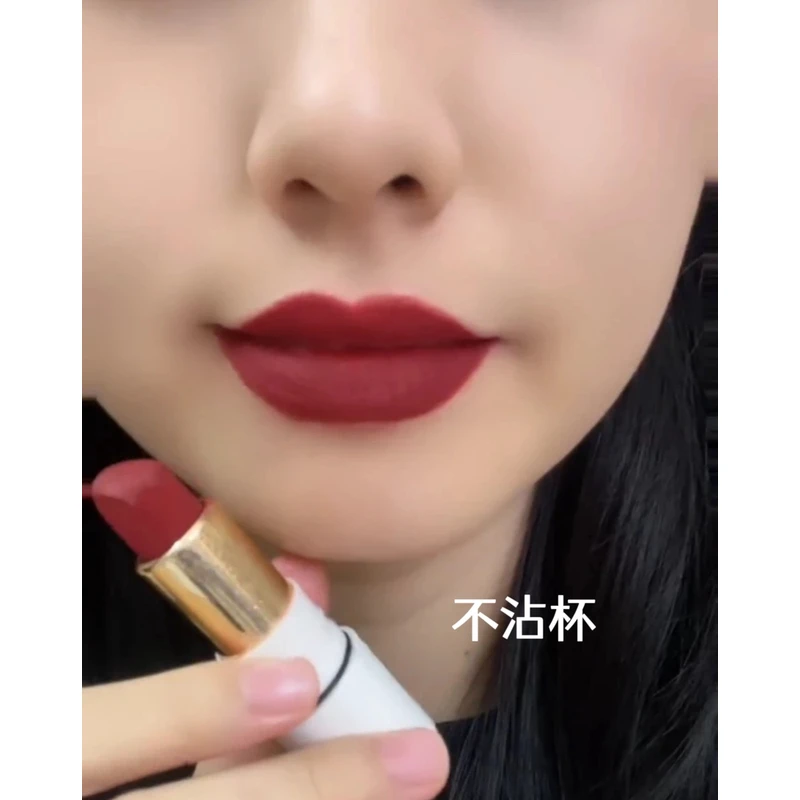 卡琪丽丝雾柔滑不沾杯口红哑光雾面持久保湿持妆柔雾丝滑显色显白