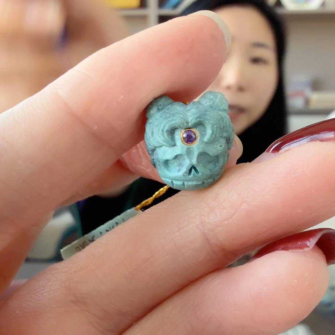 绿松石未镶嵌珠宝奇石