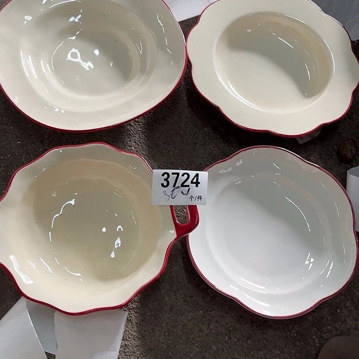 瓷微瑕外贸餐具3724