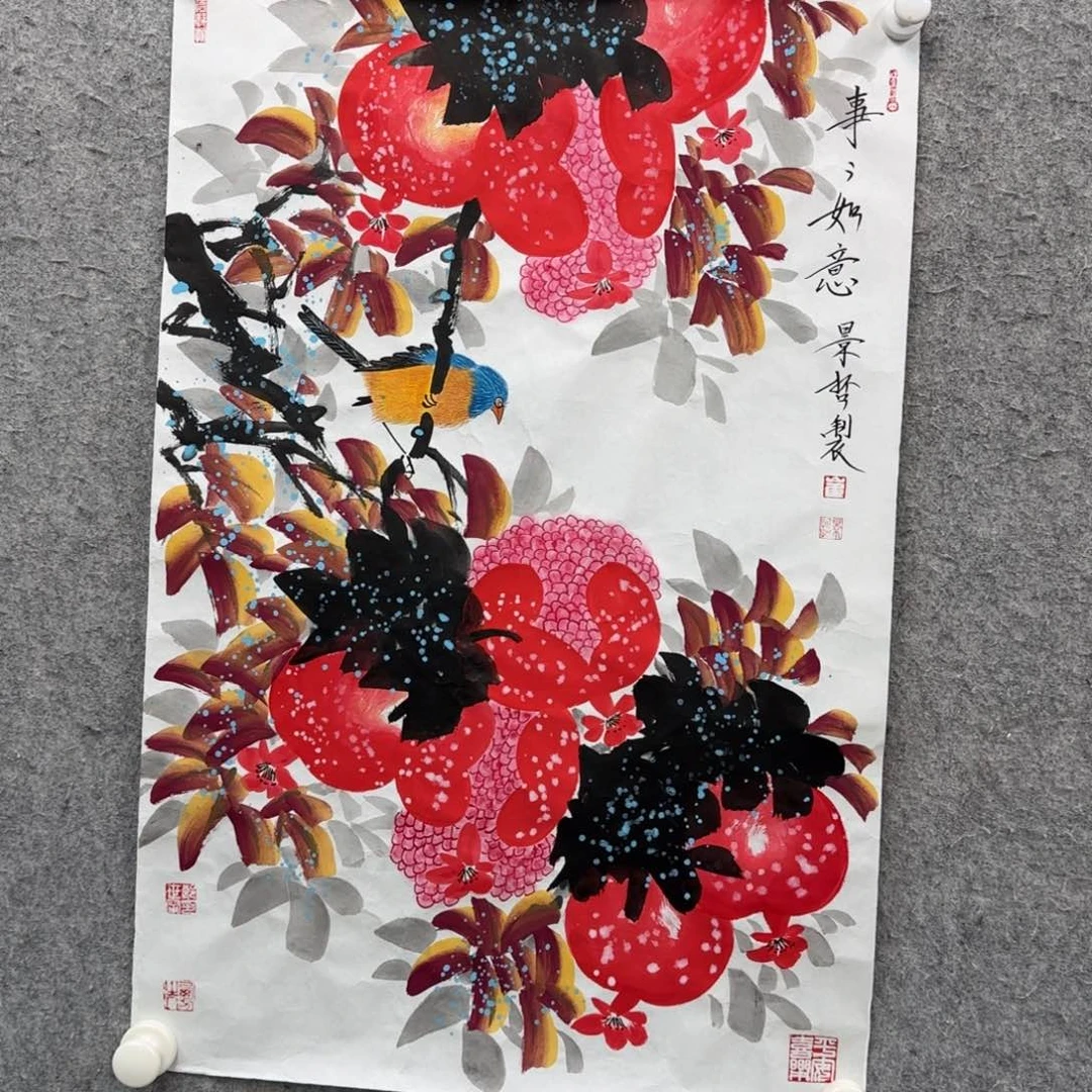 书法作品多次参加