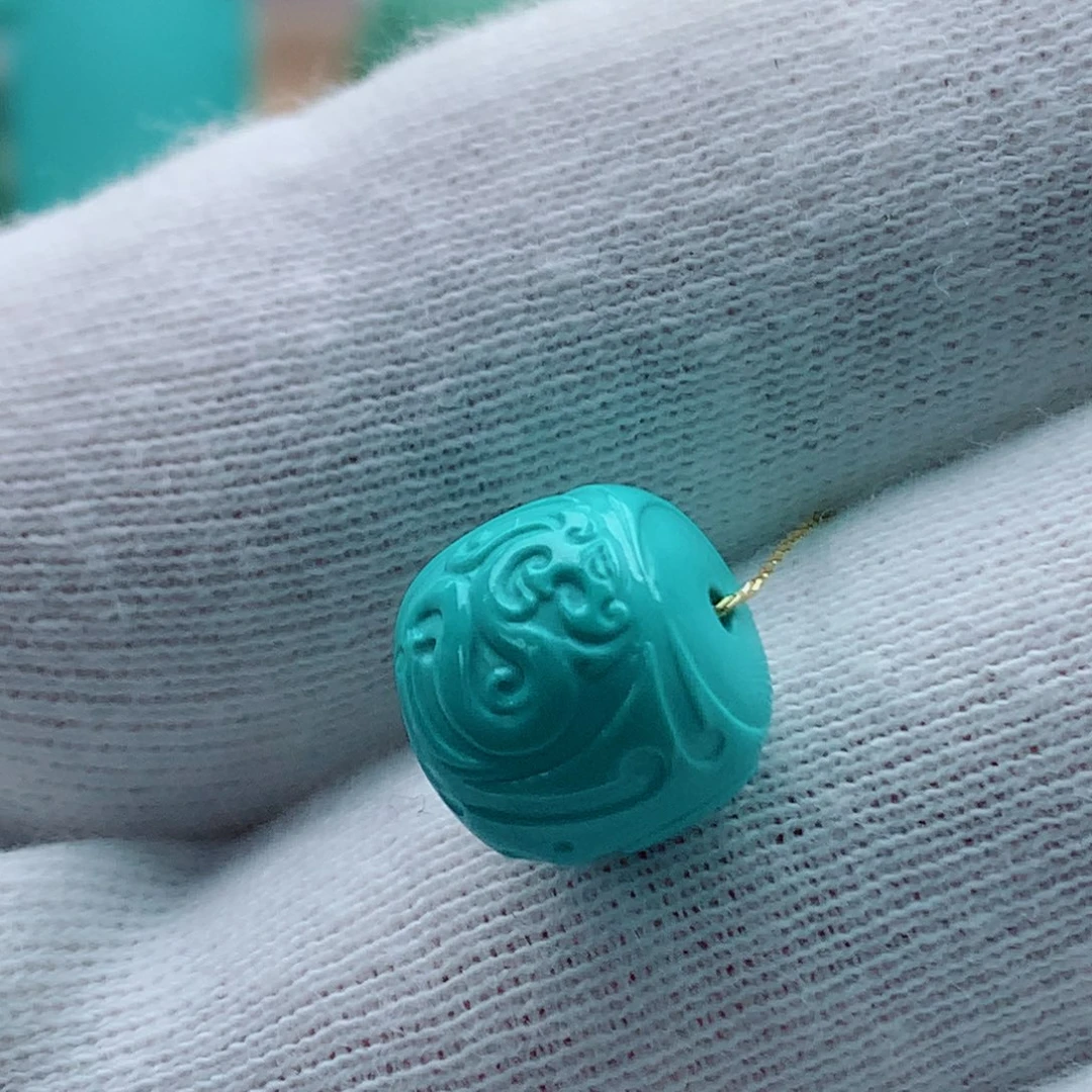 未镶嵌绿松石博古纹