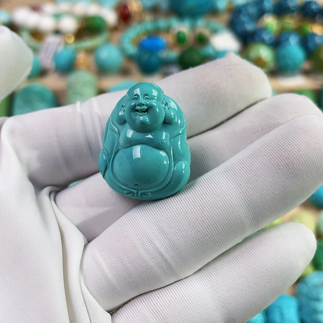 绿松石未镶嵌珠宝奇石