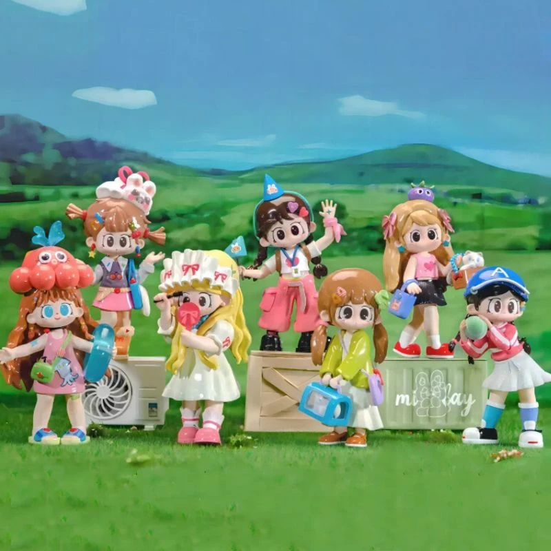 【拆盒】蜜啦 少女综合征系列潮玩盲盒手办