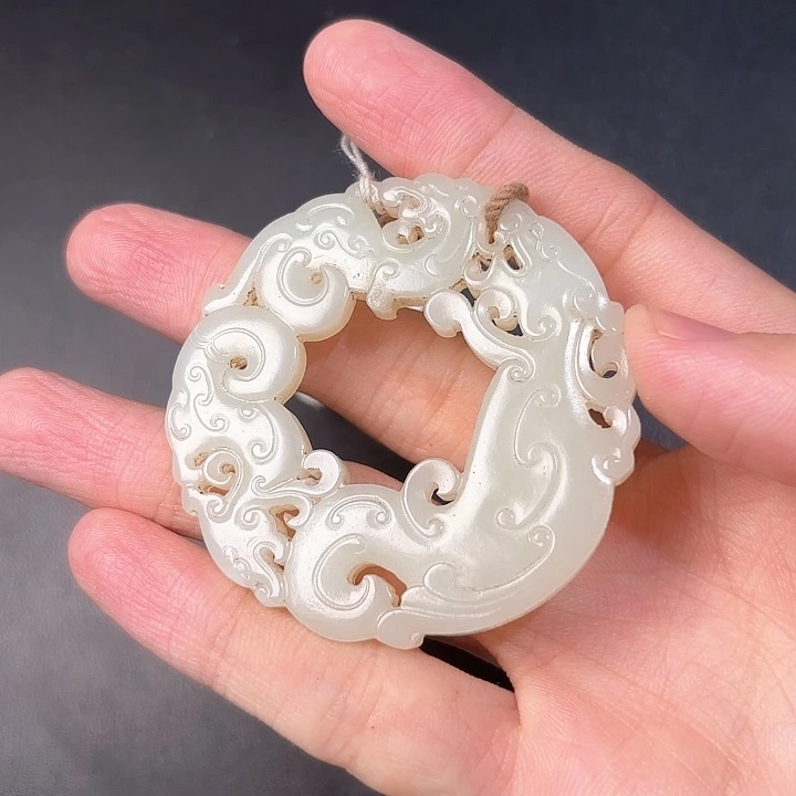 和田玉挂件未镶嵌J*