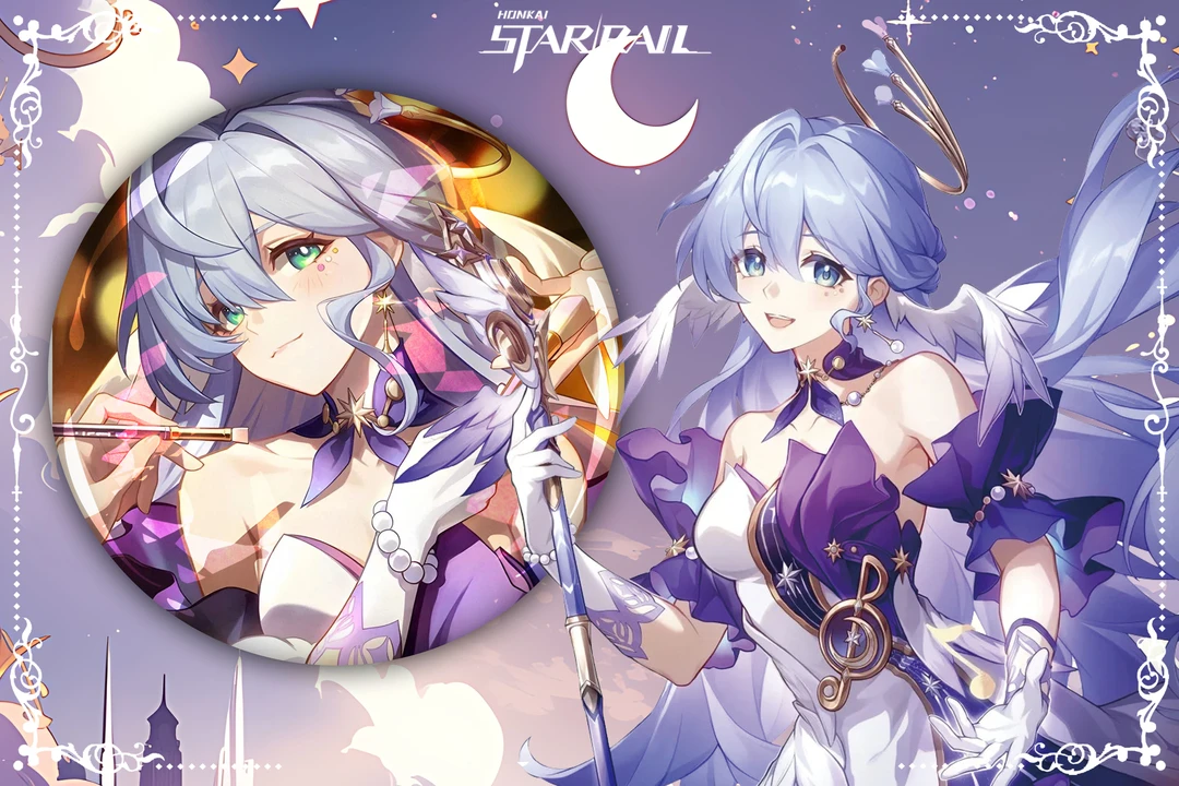 崩铁同人二创精美亚克力水晶砖12*8*1.5cm崩铁周边