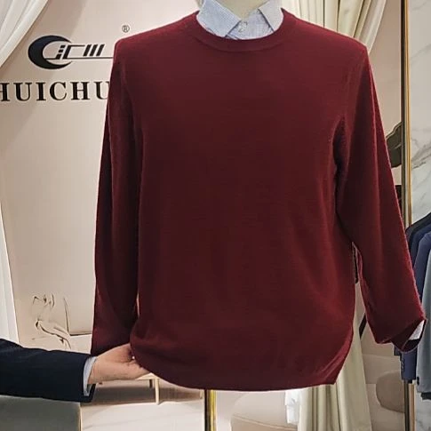 22csq-1413暗红羊绒衫