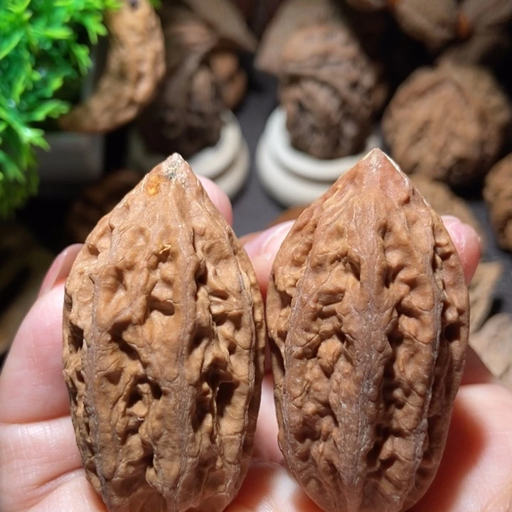 把件文玩核桃东北楸子小雪147