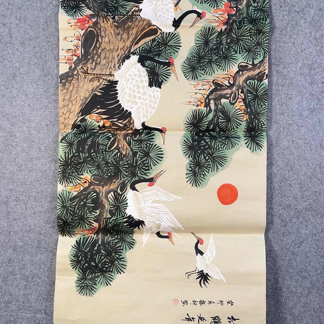 国画174 花鸟在此鸣叫的日子