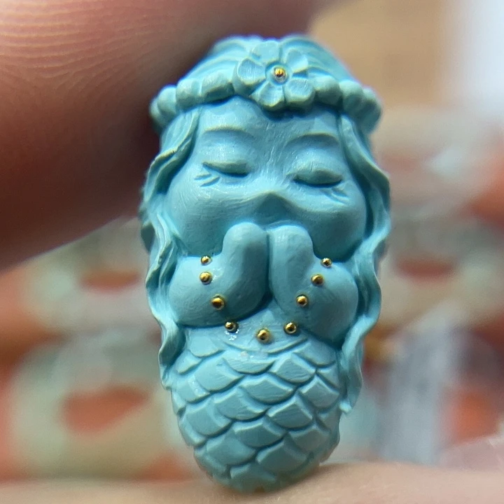 绿松石未镶嵌珠宝奇石