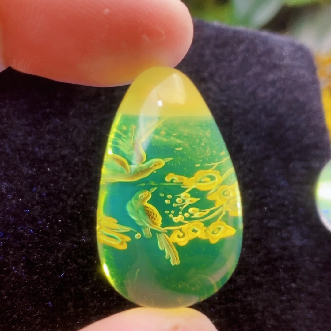 【闪购商品】金珀吊坠(不含链)未镶嵌