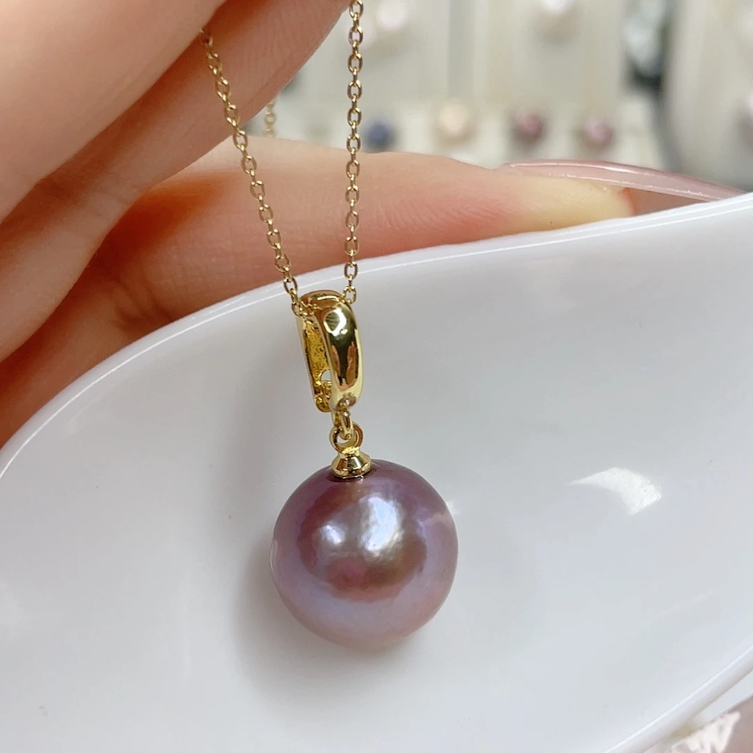 淡水珍珠合金吊坠(赠链)13