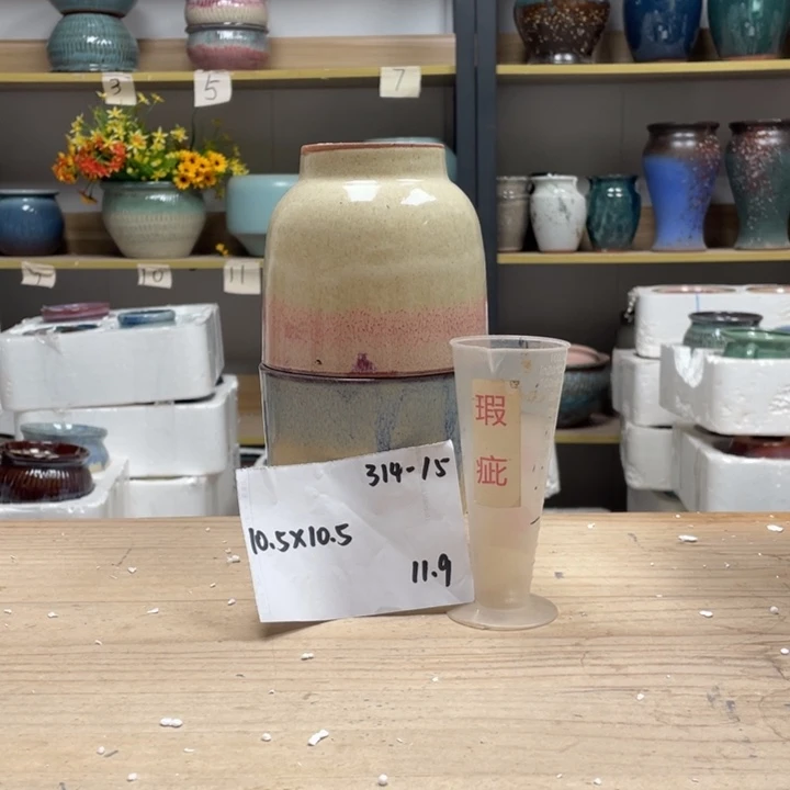 紫砂花盆多肉陶土花盆微瑕15