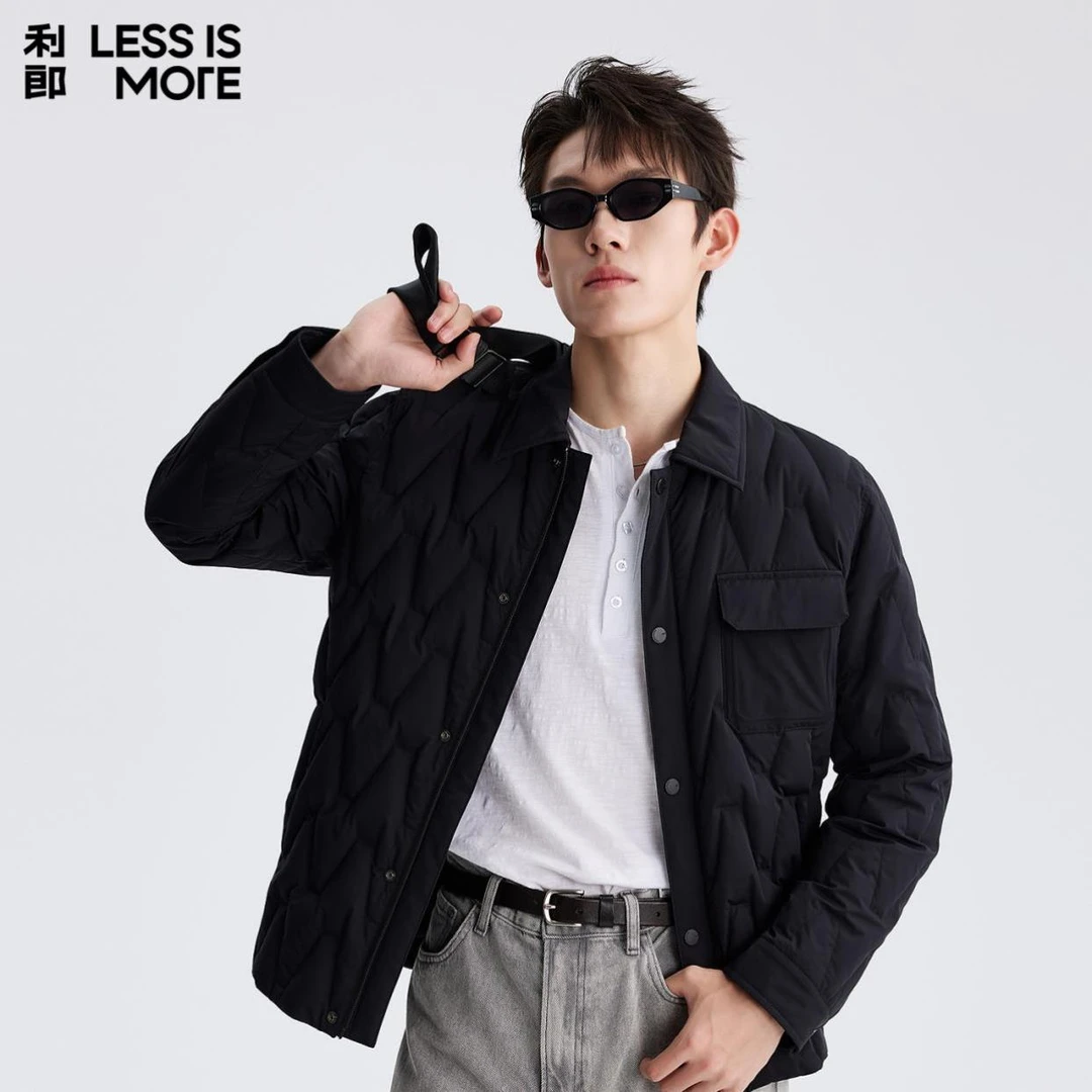 Lilanz/利郎青年休闲轻薄羽绒短款 (A5DBR003)