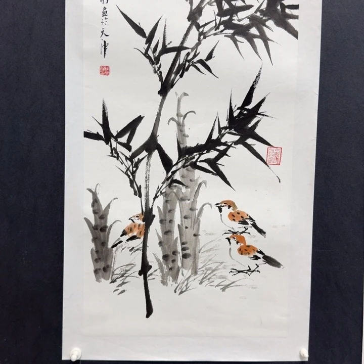 国画我现在还在家等你们