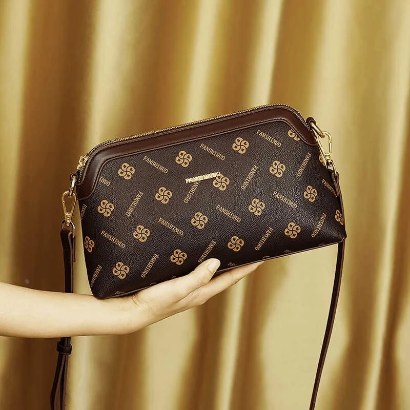 梵诗诺包包2025新款小包百搭时尚中年妈妈女包气质单肩斜挎包