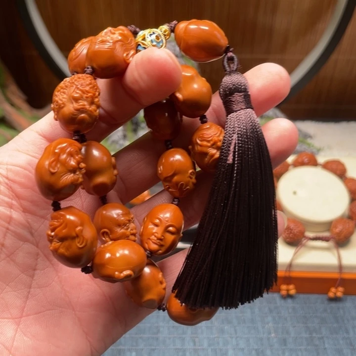 橄榄核手串小籽十八罗汉