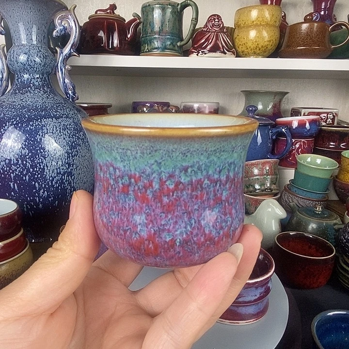 茶盏中国神后钧瓷茶具