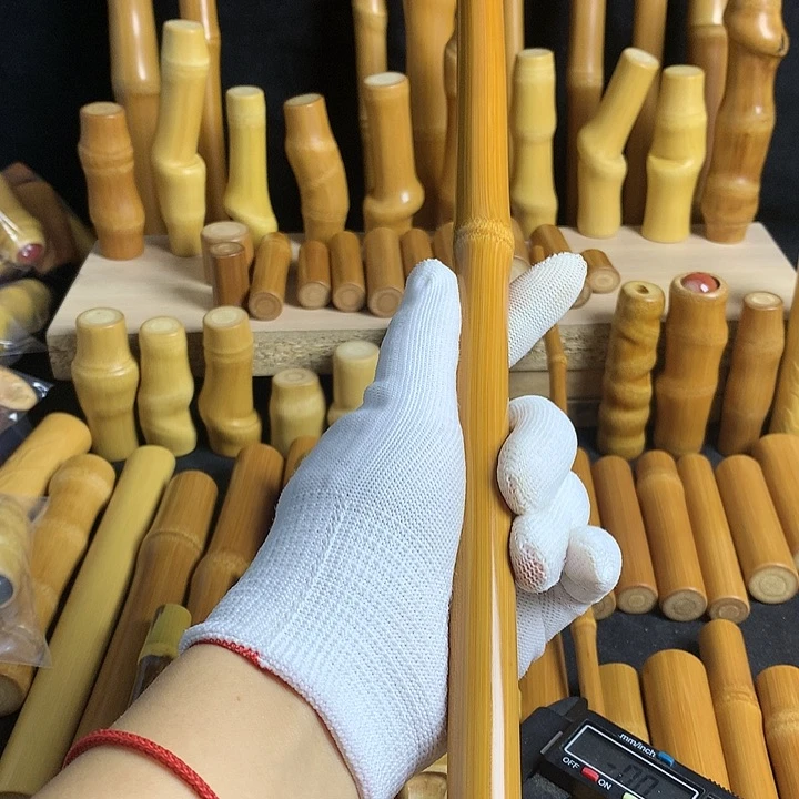 【闪购商品】小****?实心玉竹红皮手持