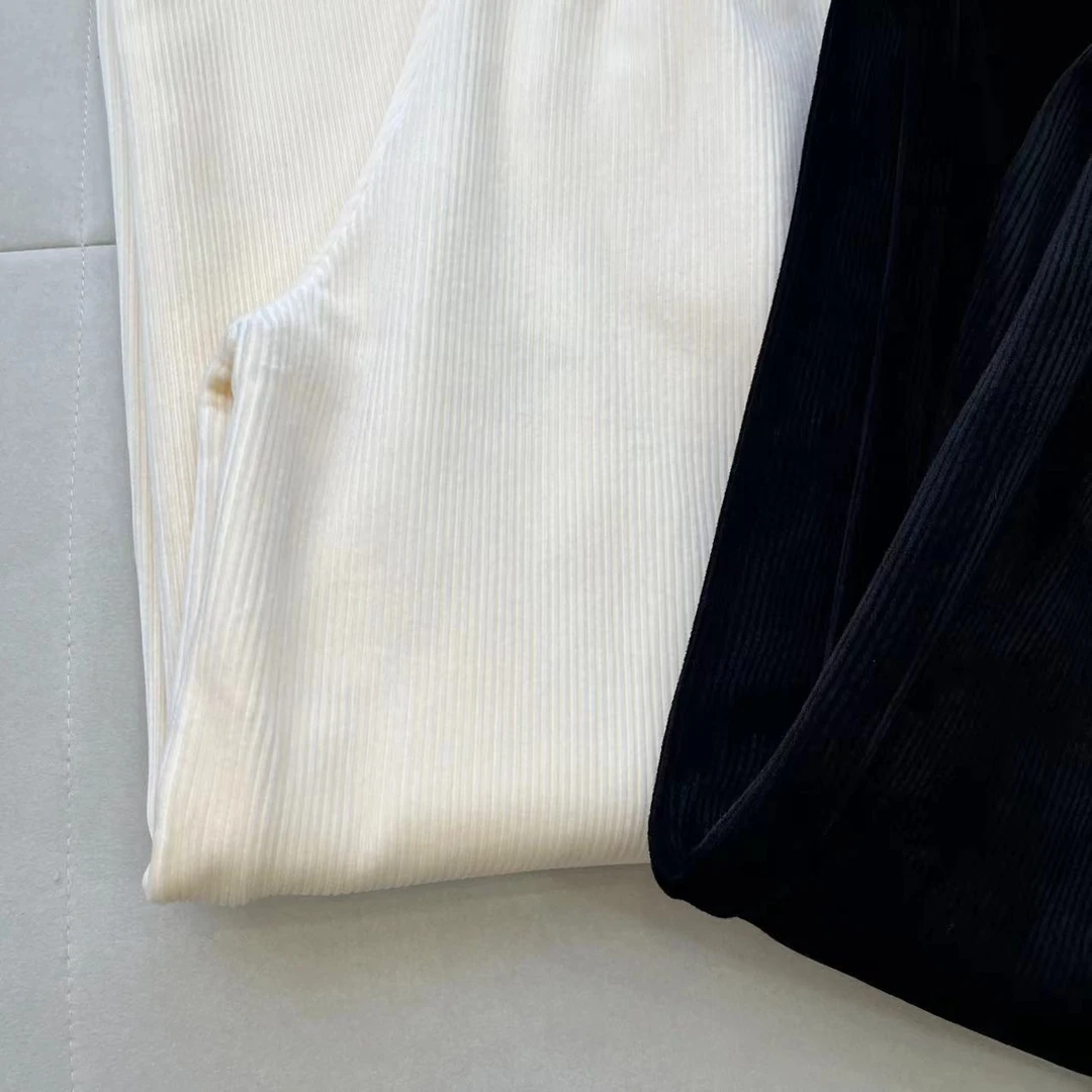 冬季百搭舒适加绒休闲直筒裤c9139 C9157