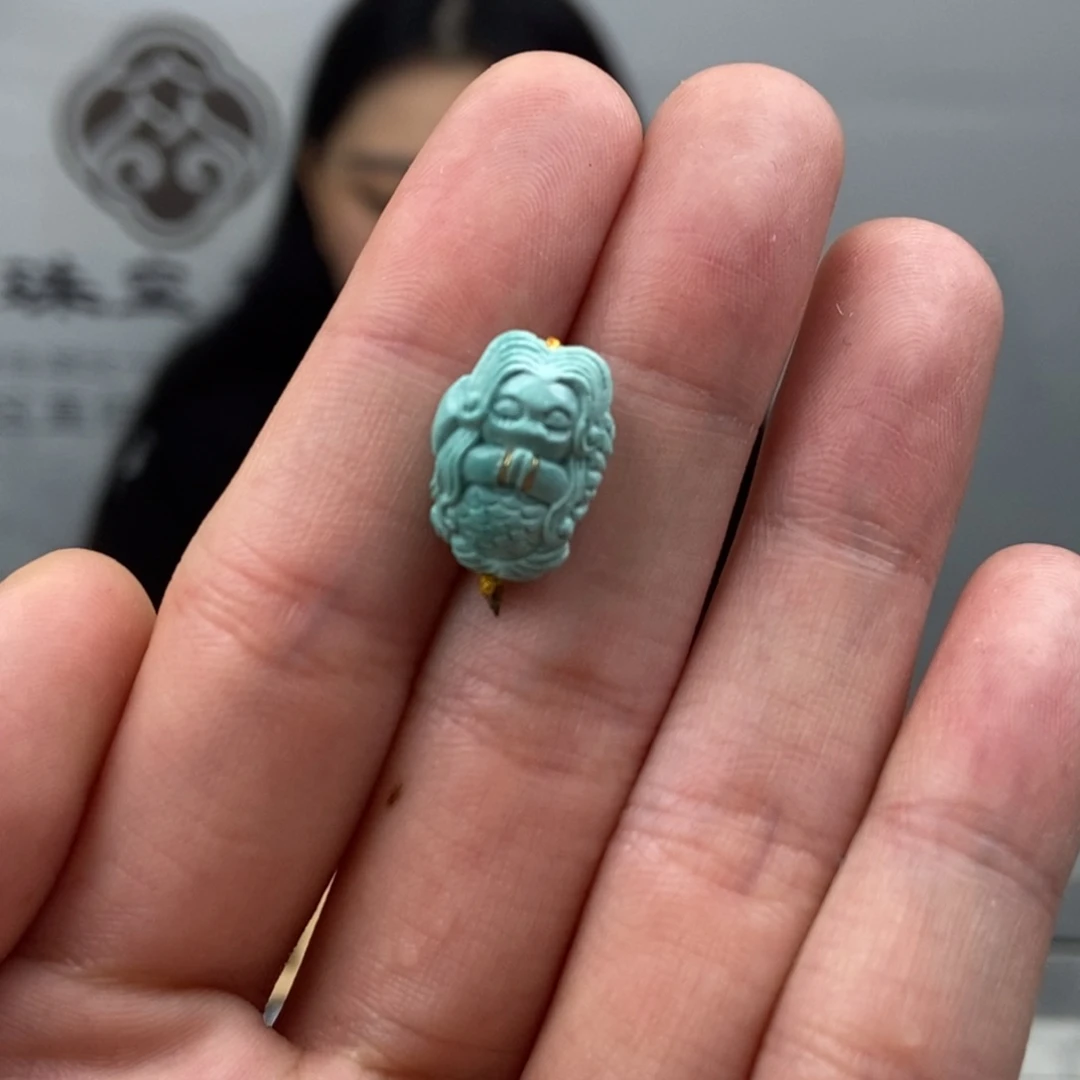 未镶嵌绿松石珠宝奇石