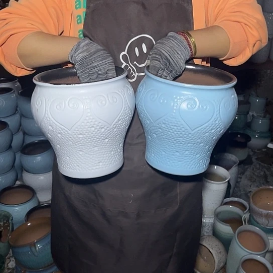 红陶口18高21瑕疵