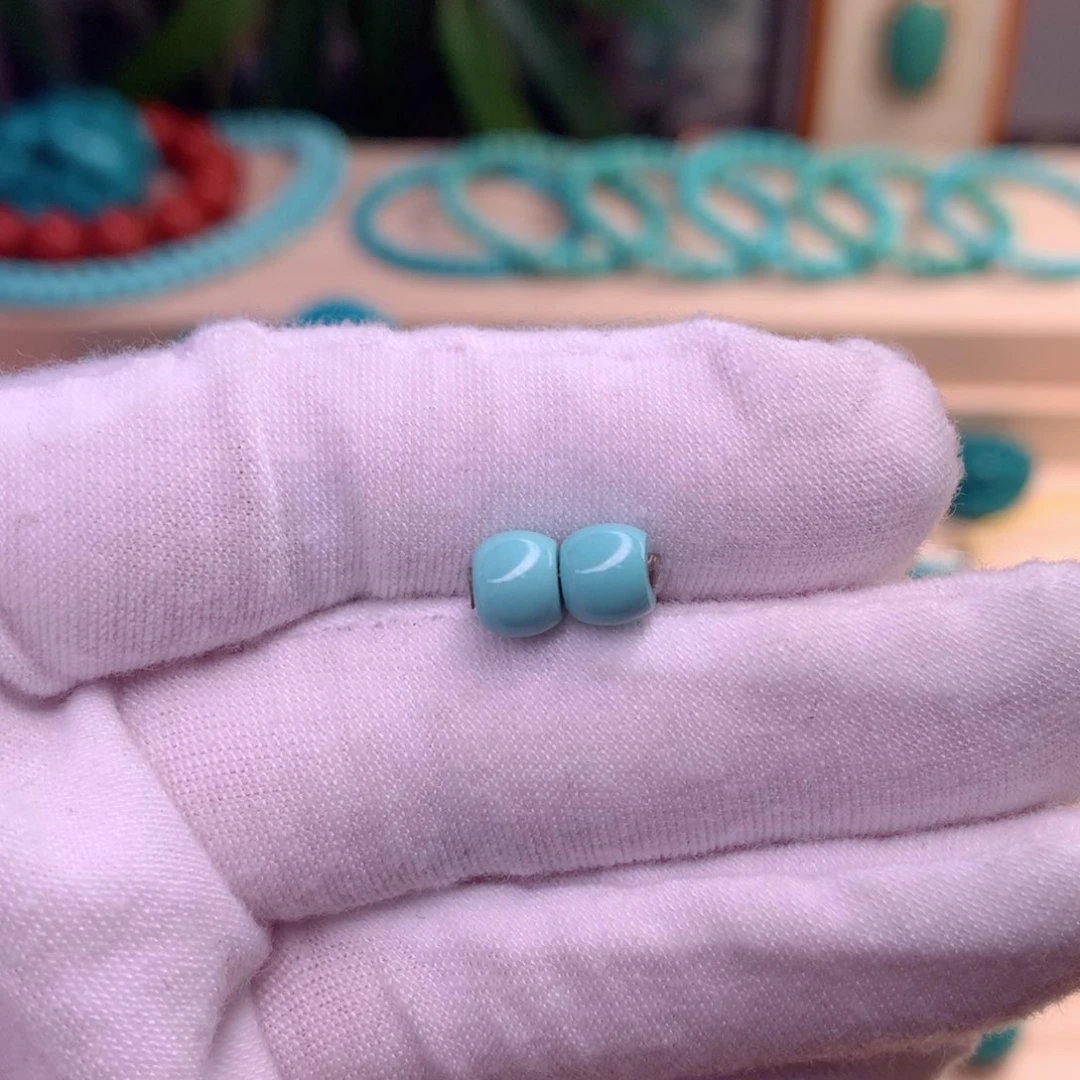 绿松石配珠卡6.5未镶嵌