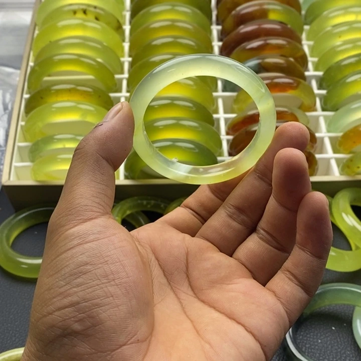 合金蛇纹石玉手镯53