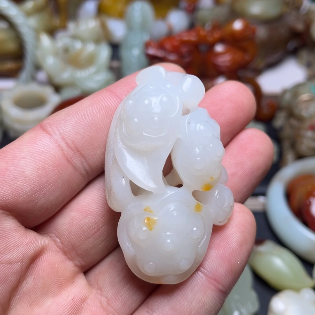 和田玉挂件未镶嵌