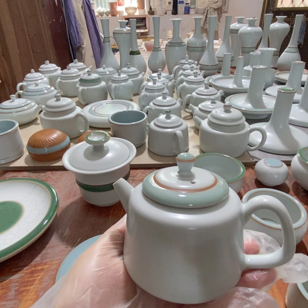 七***爷哥弟窑壶 壶 壶 壶