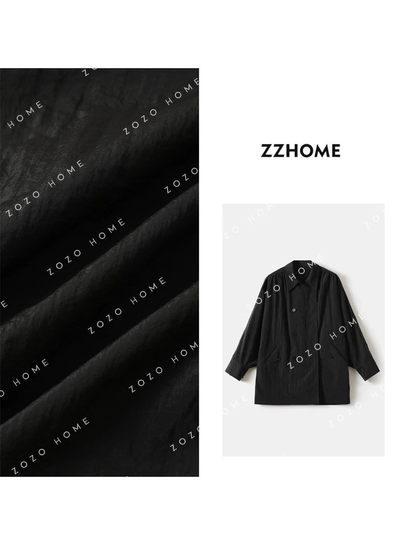 ZOZO HOME ｜L系列 加捻人丝定制面料 一手长风衣外套q170549p