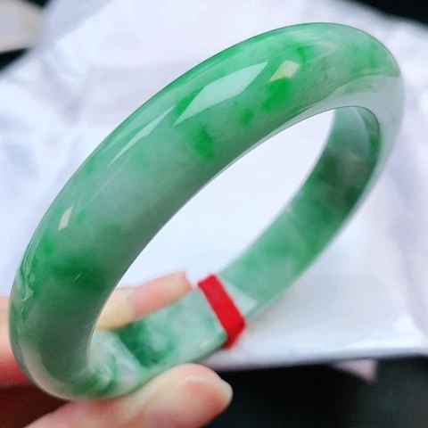 未镶嵌手镯翡翠57圈口882348