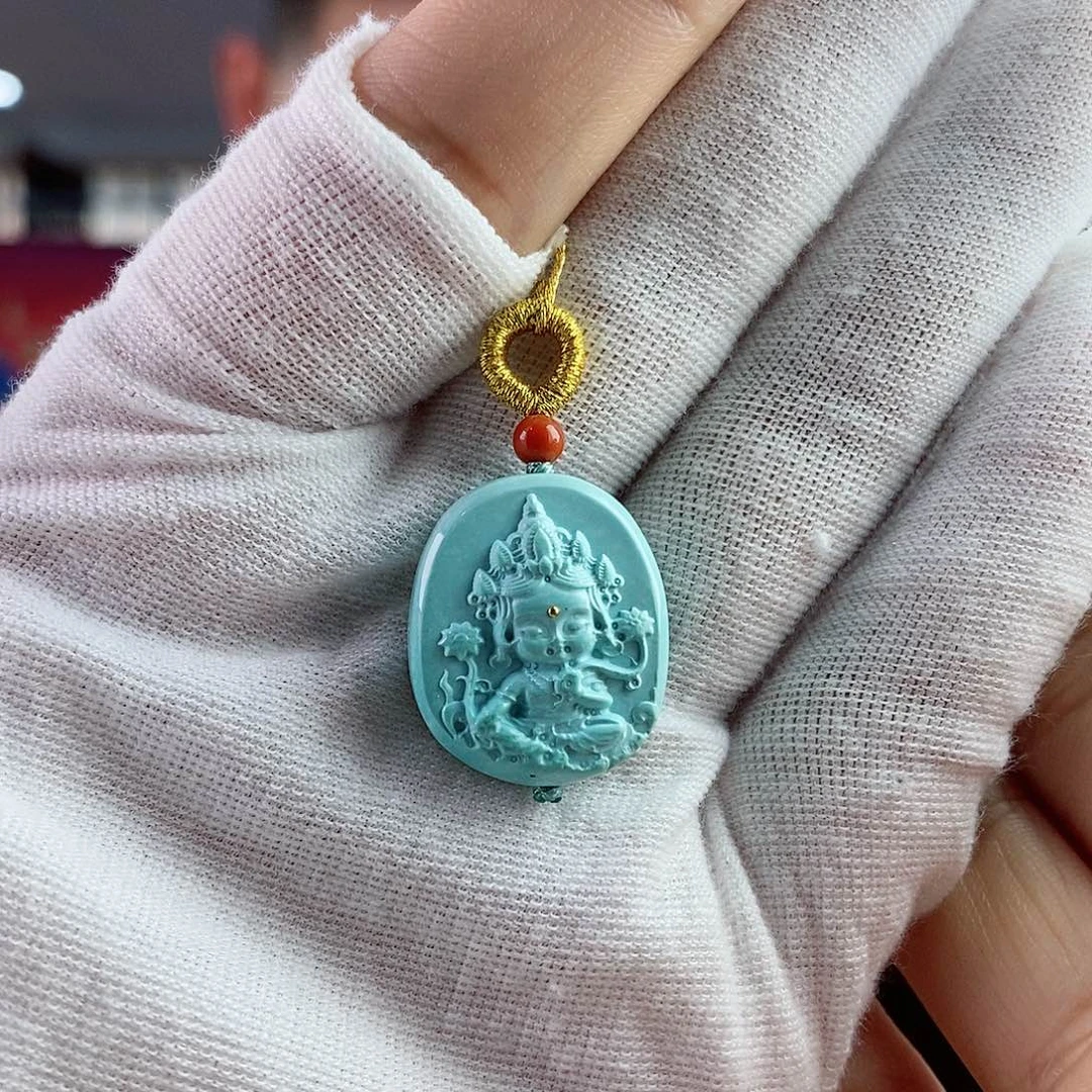 绿松石珠宝奇石未镶嵌