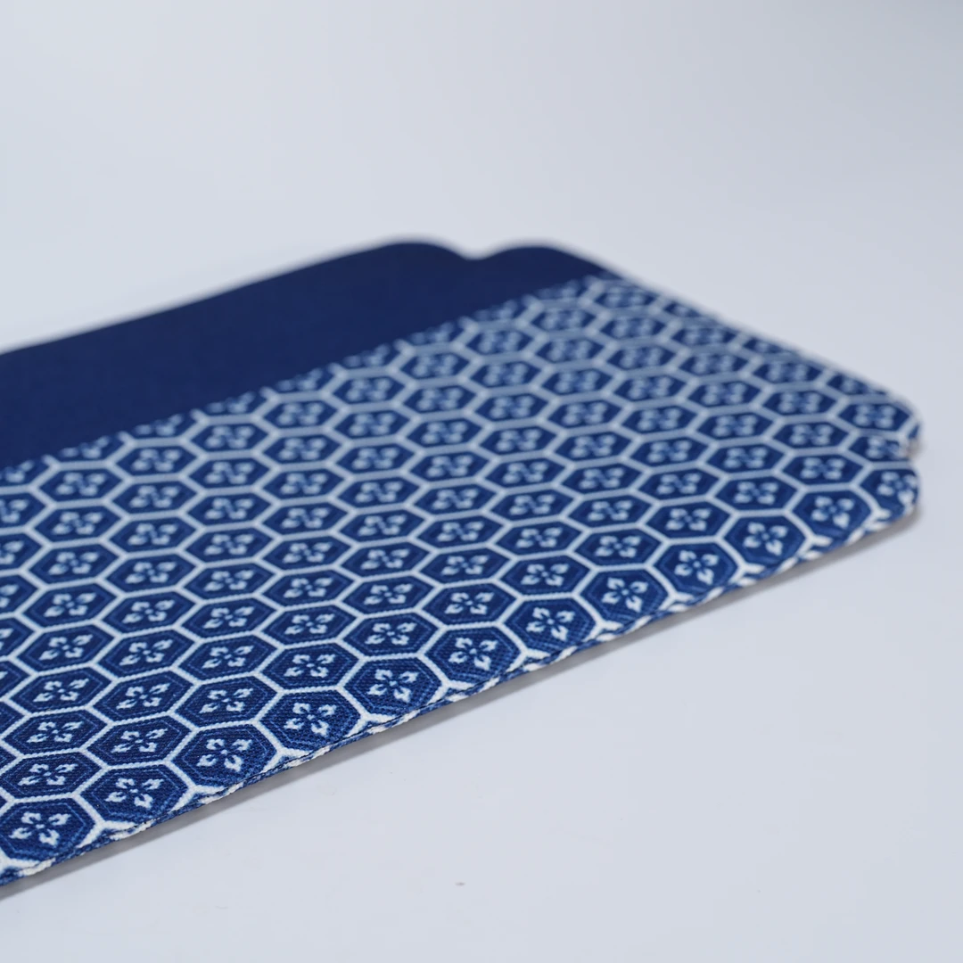 【墨舍好物】彩绘静香茶席方蓝（th41）