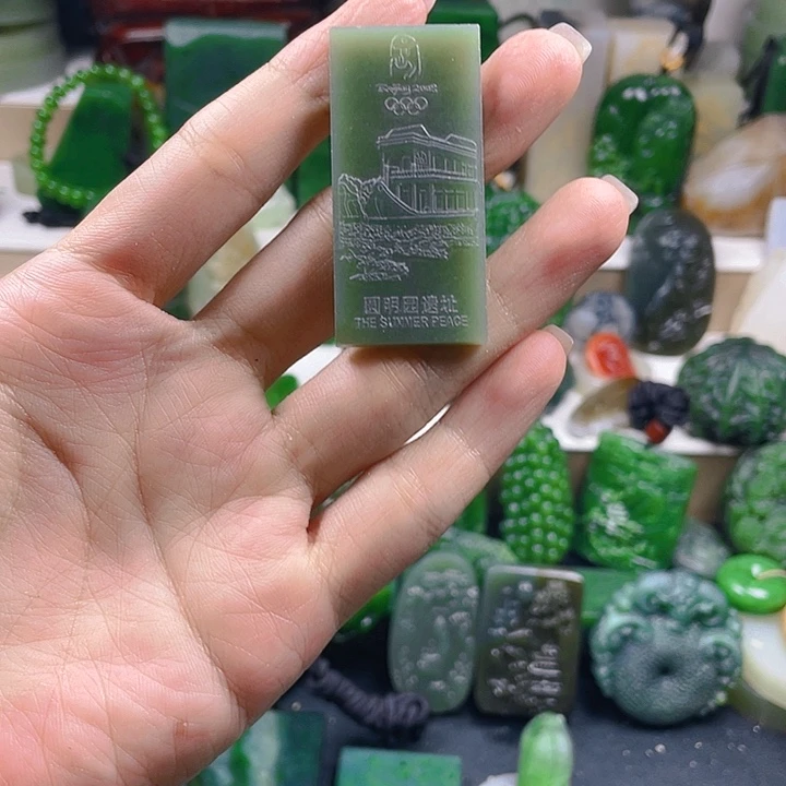 未镶嵌和田玉珠宝半成品