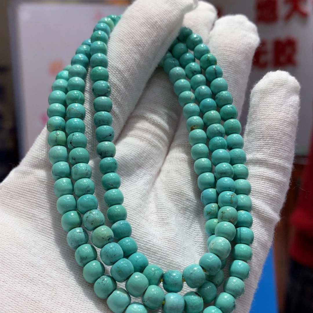 绿松石长链未镶嵌