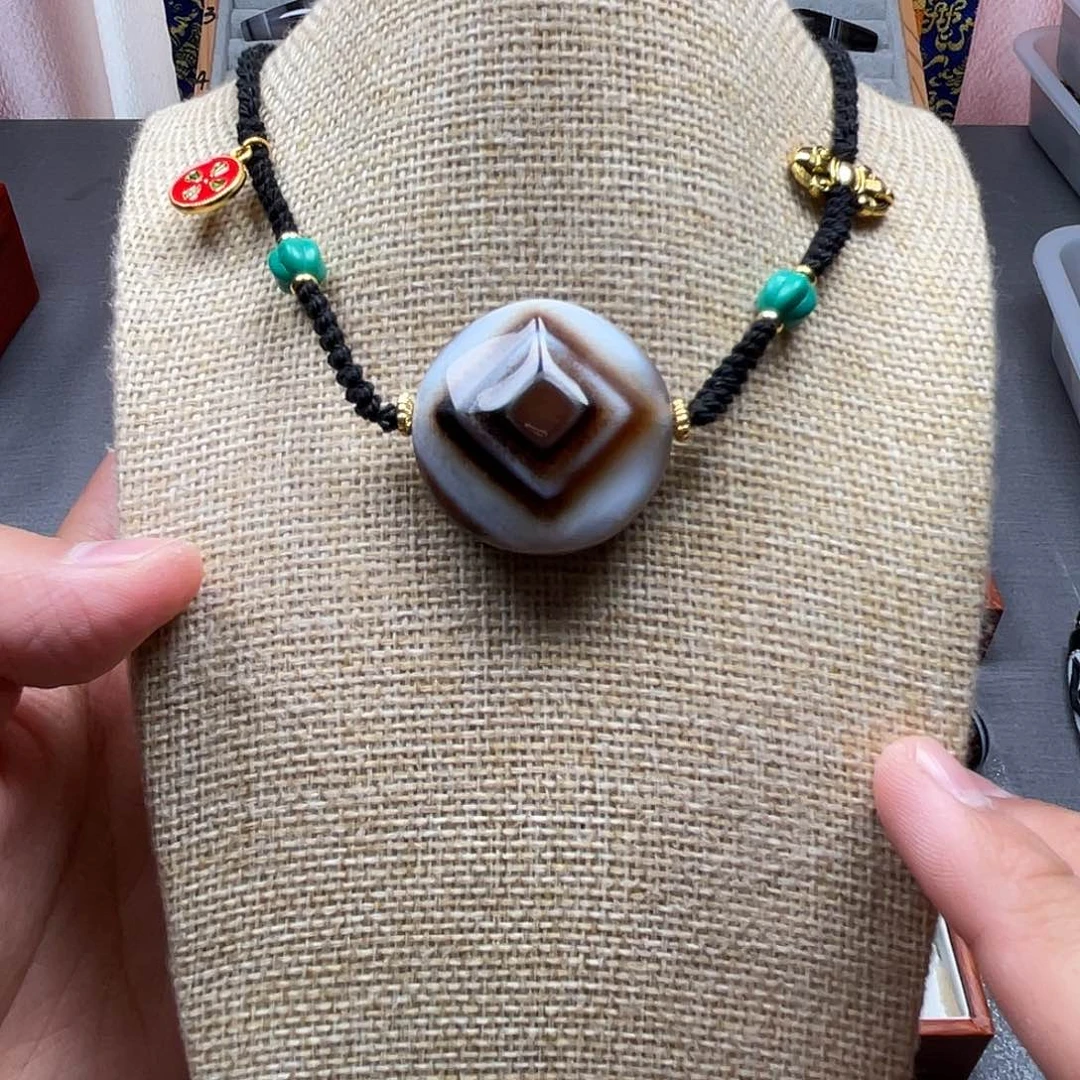 玛瑙/玉髓锁骨项链未镶嵌