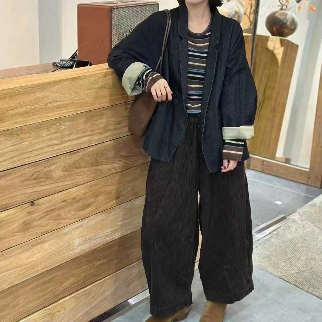 休闲时尚欧版牛仔女短外套宽松透气