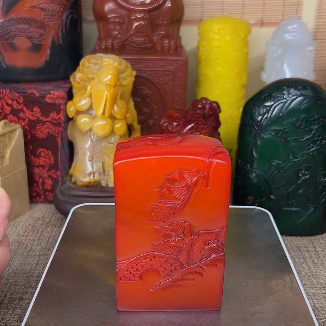 寿山石印石精品印章