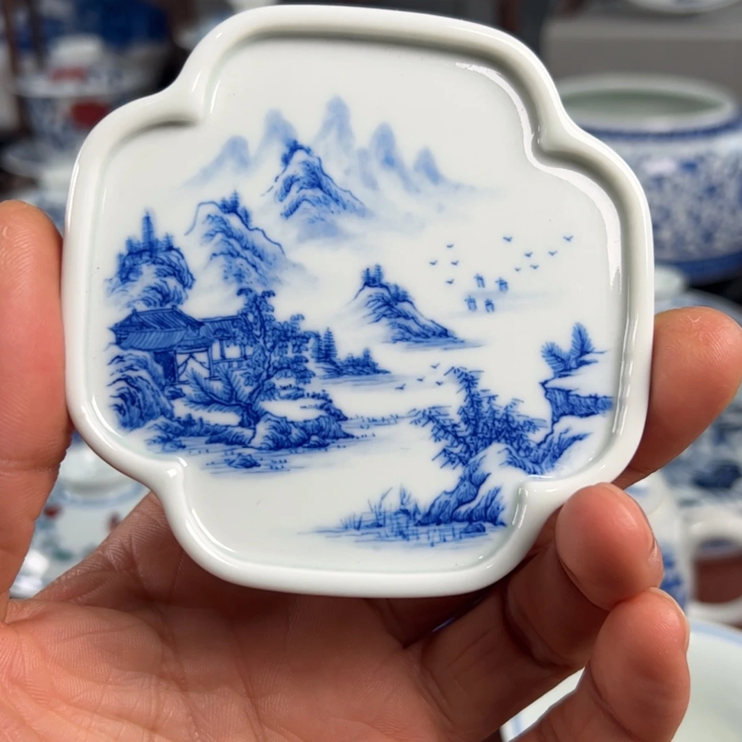 鱼**伴陶瓷茶具家用茶具