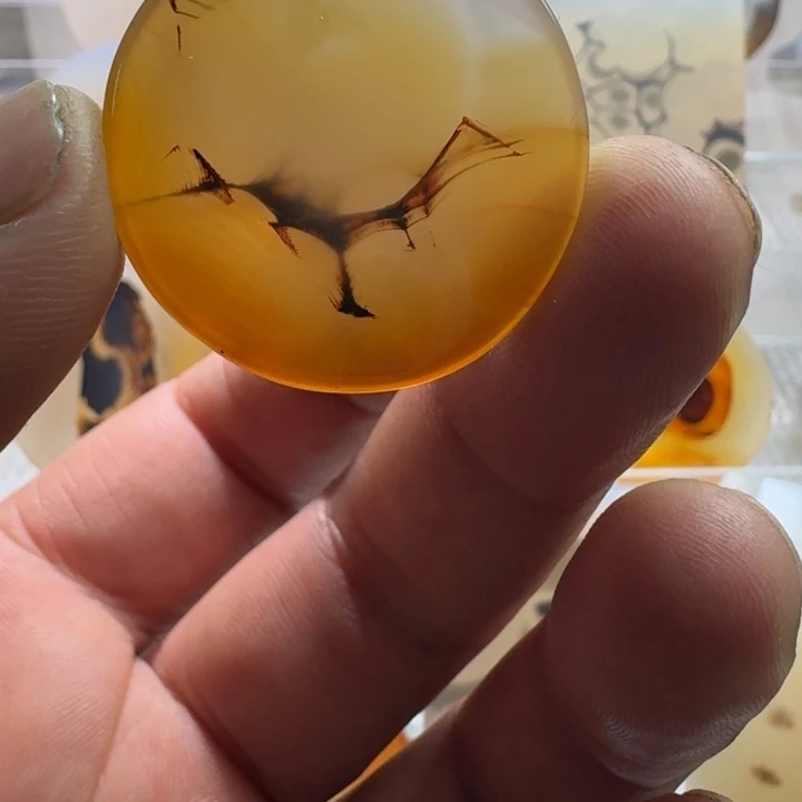 玛瑙/玉髓未镶嵌项链