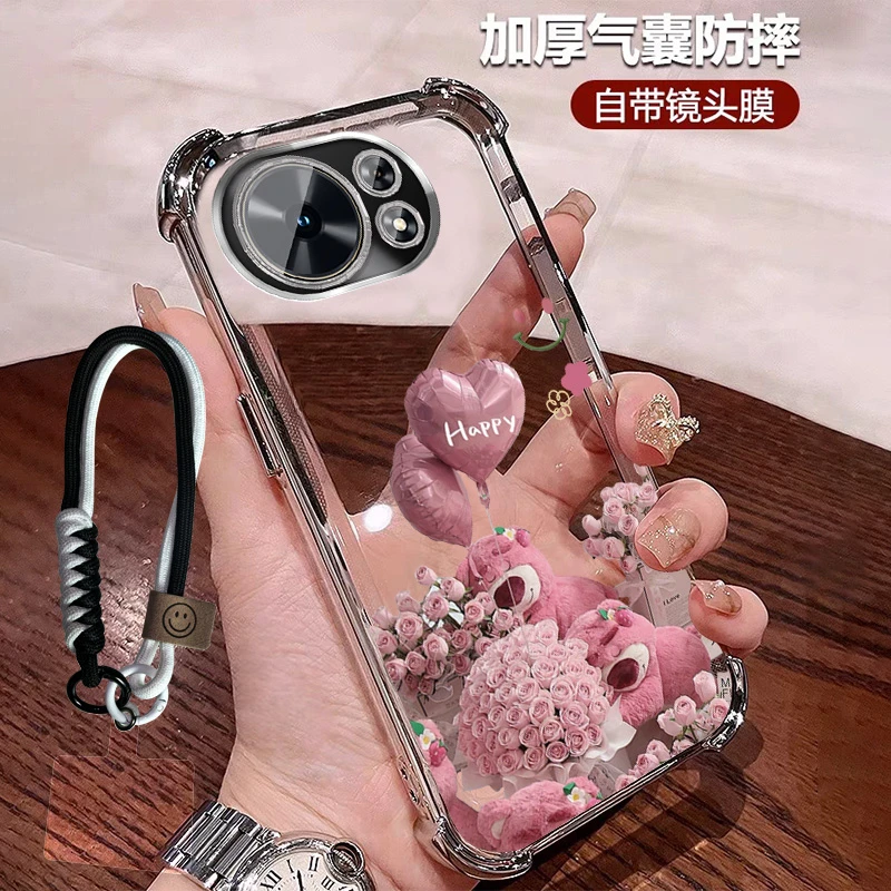 公主风适用华为麦芒40手机壳高颜值防摔软壳TYH651M 带镜头膜轻奢