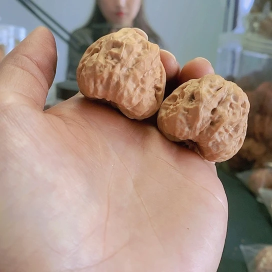 【闪购商品】把件文玩核桃37蛤蟆头红皮