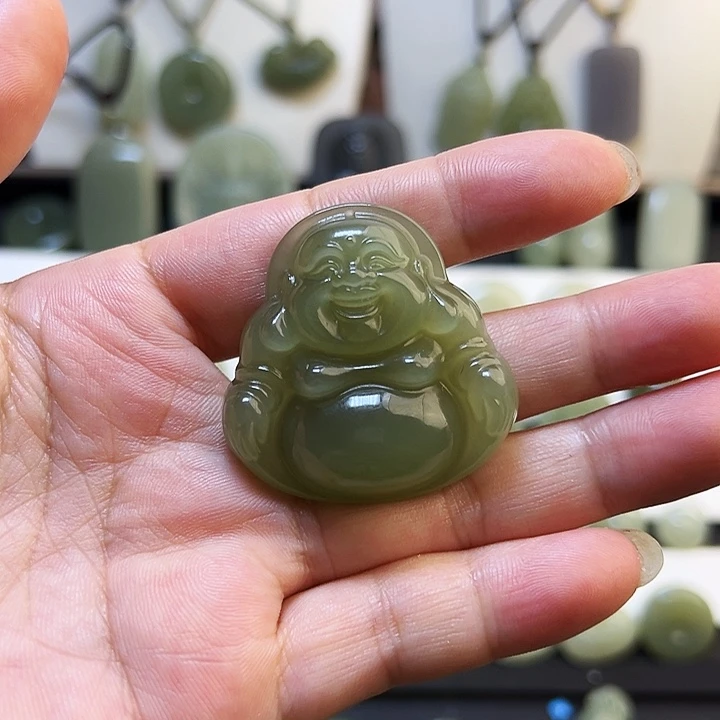 吊坠(不含链)未镶嵌和田玉666